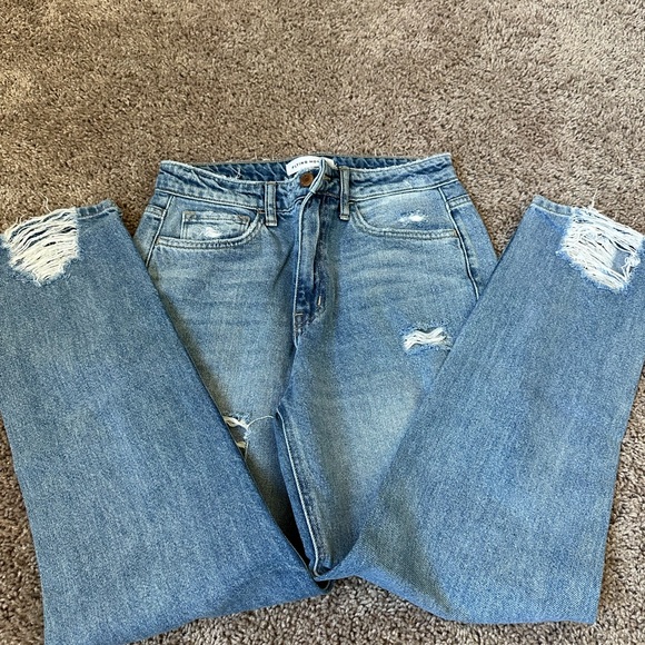 Flying money jeans women’s size 27 - Picture 2 of 5